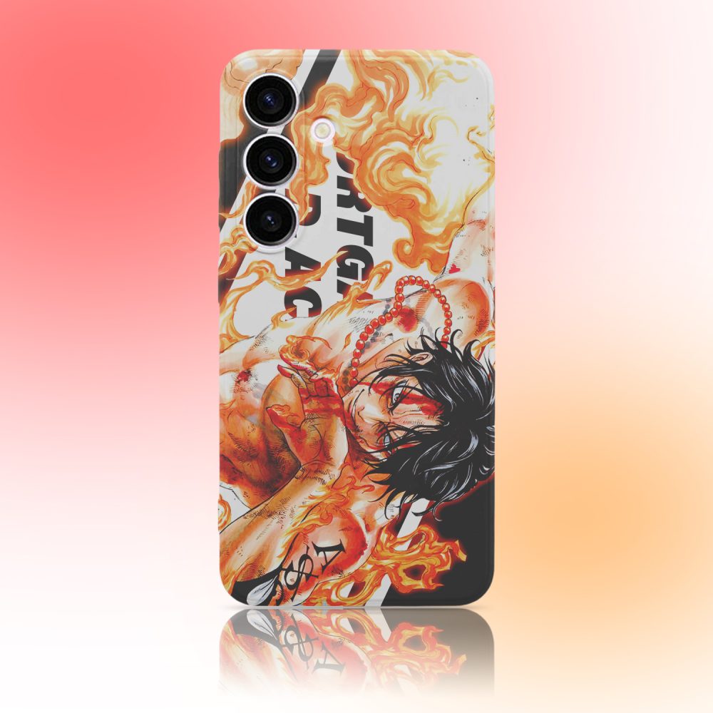 Cool OP Fire Fist Ace Phone Case for Samsung