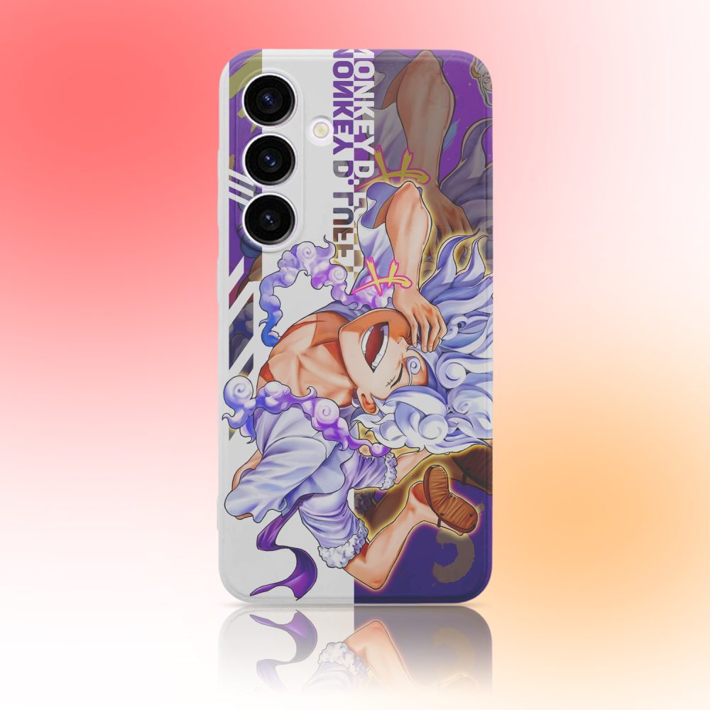 Cool OP Close eyed Gear 5 Luffy Phone Case for Samsung