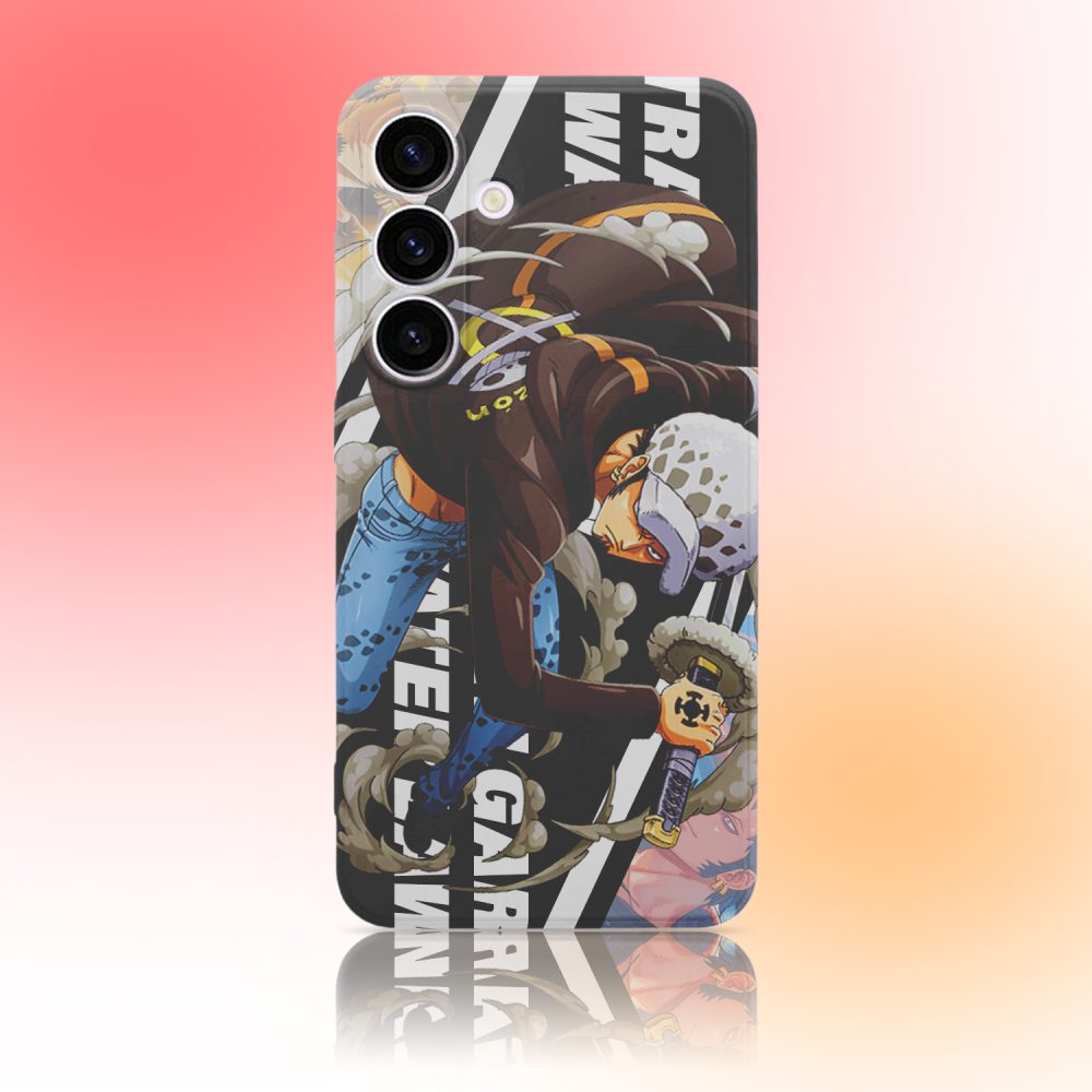 Animated OP Knife Drawn Law Phone Case for Samsung
