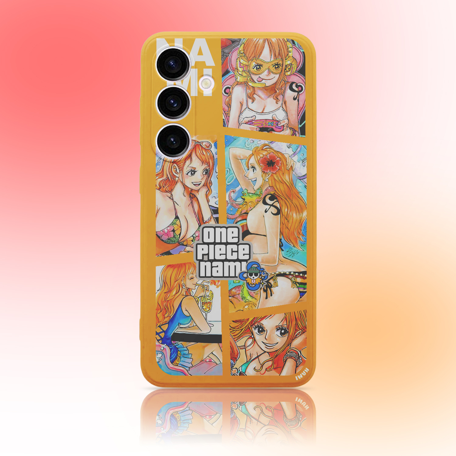 Animated OP Nami Phone Case for Samsung