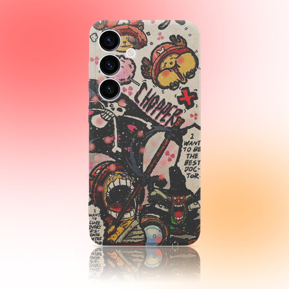 Painted One Piece Chopper Phone Case for Samsung
