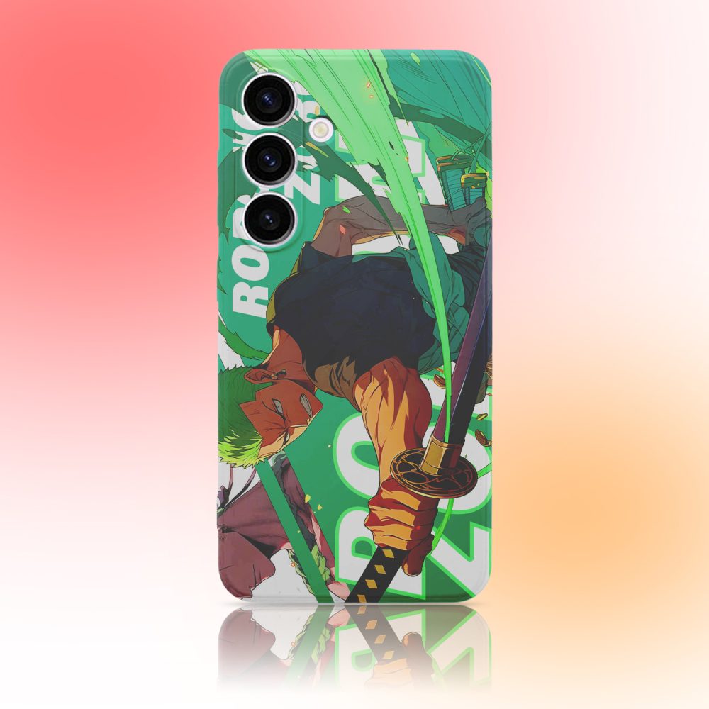 Animated One Piece Zoro Phone Case for Samsung
