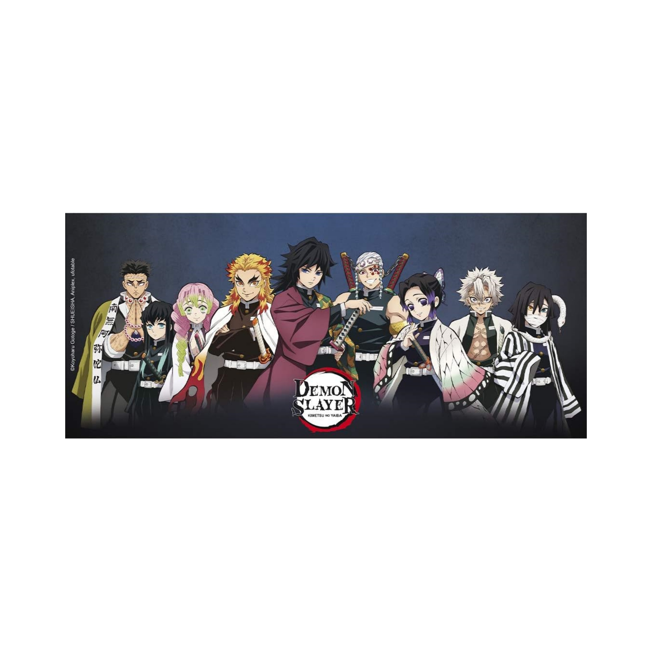 KNY Kimetsu No Yaiba Pillars Ceramic Coffee Tea Mug - Image 3