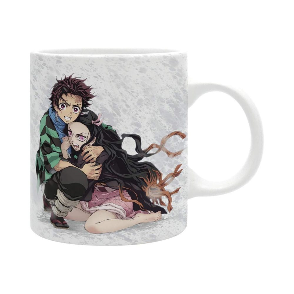 KNY Kimetsu No Yaiba Tanjiro & Nezuko Kamado Ceramic Coffee Tea Mug