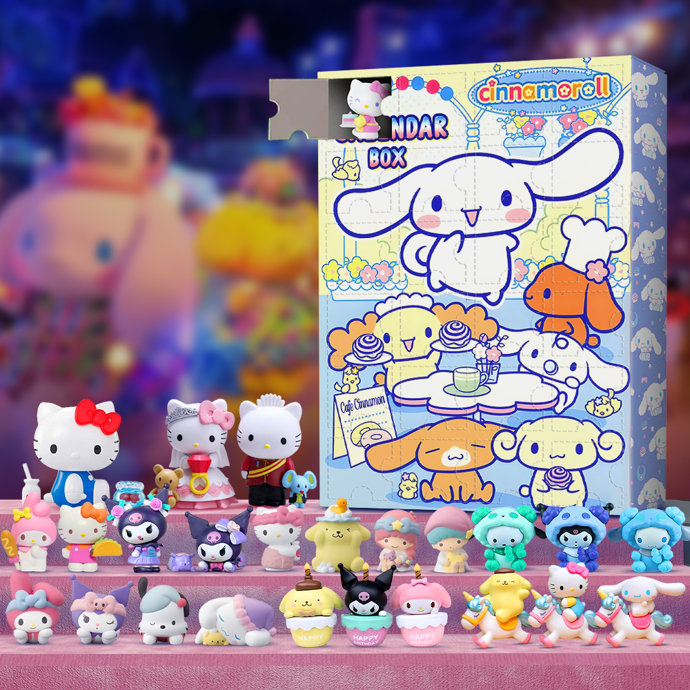 Figuresbox Advent Calendar • Hi ! KT Advent Calendar - Cinnamoroll Gift Box