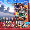 The 24 doors of My Hero Academia Advent Calendar correspond to 24 miniature figurines