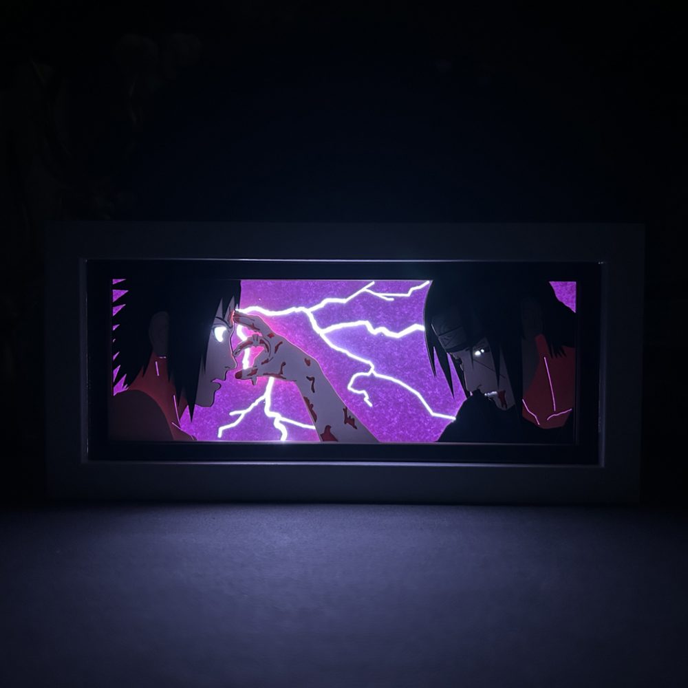 Itachi Sasuke Light Box