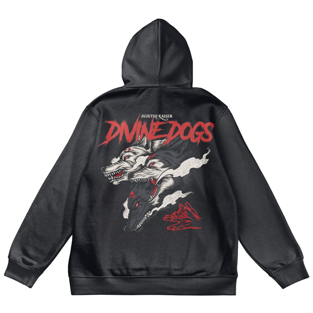 JJK Divine Dogs Cotton Anime Hoodie