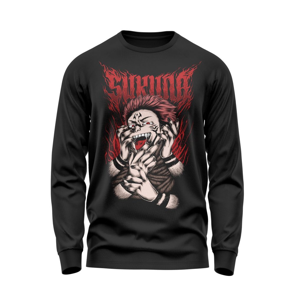 JJK King Of Curse Cotton Anime Sweatshirt