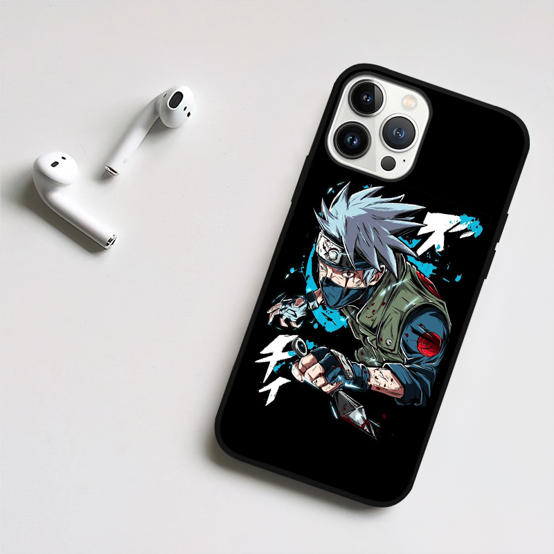Ninja Hatake Kakashi Cool LED Phone Case - Image 2
