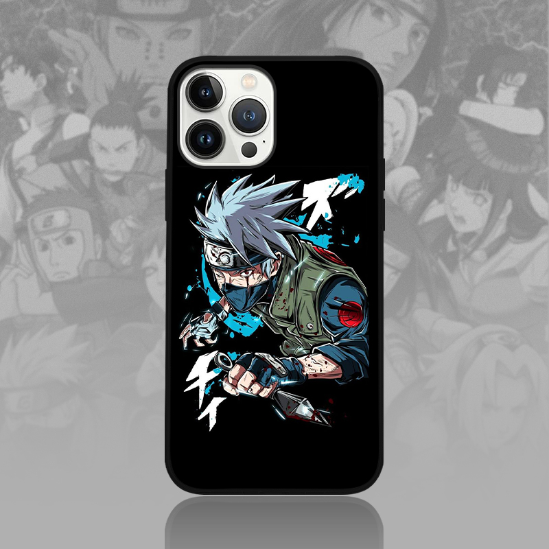 Ninja Hatake Kakashi Cool LED Phone Case - Image 3