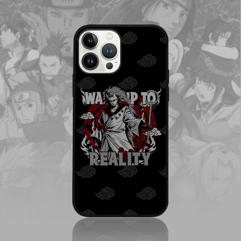 Ninja Six Paths Madara Eye Catching LED Phone Case