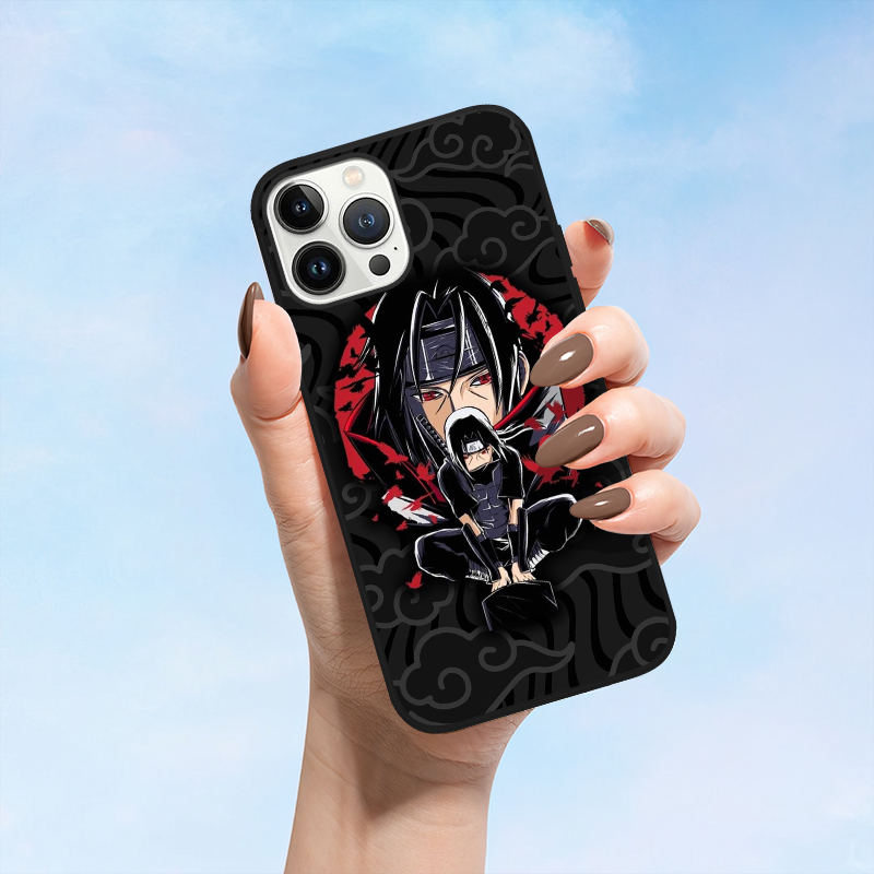 Ninja Uchiha Itachi Eye Catching LED Phone Case - Image 3