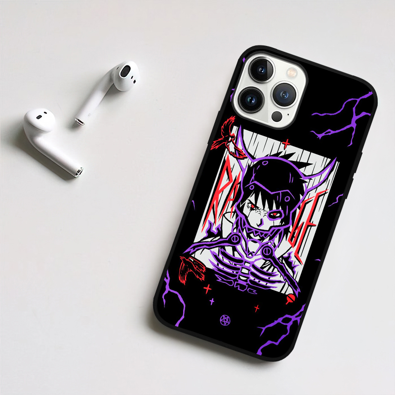 Ninja Uchiha Sasuke Cyberpunk LED Phone Case - Image 2