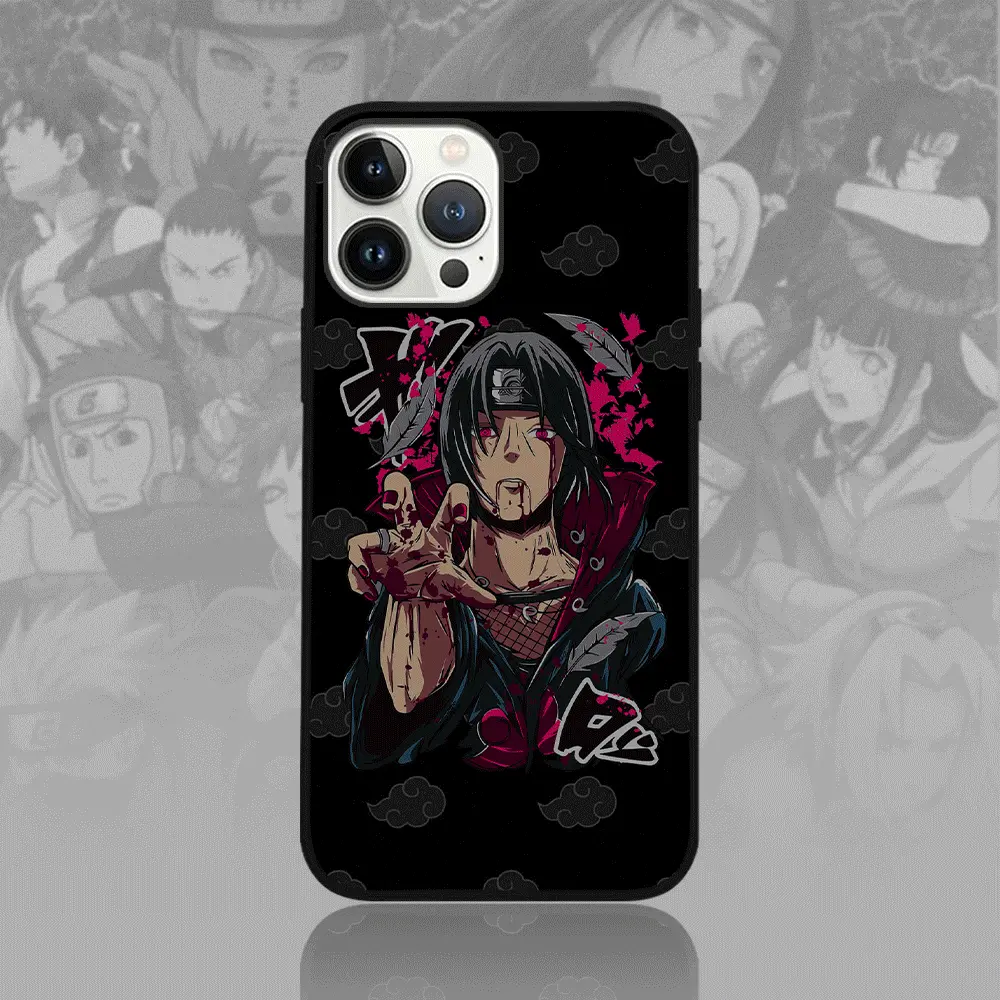Ninja Uchiha Sasuke Eye catching LED Phone Case