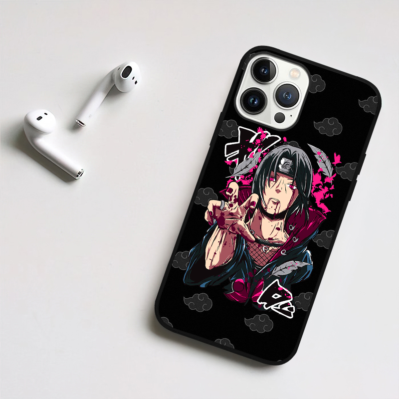 Ninja Uchiha Sasuke Eye catching LED Phone Case - Image 2