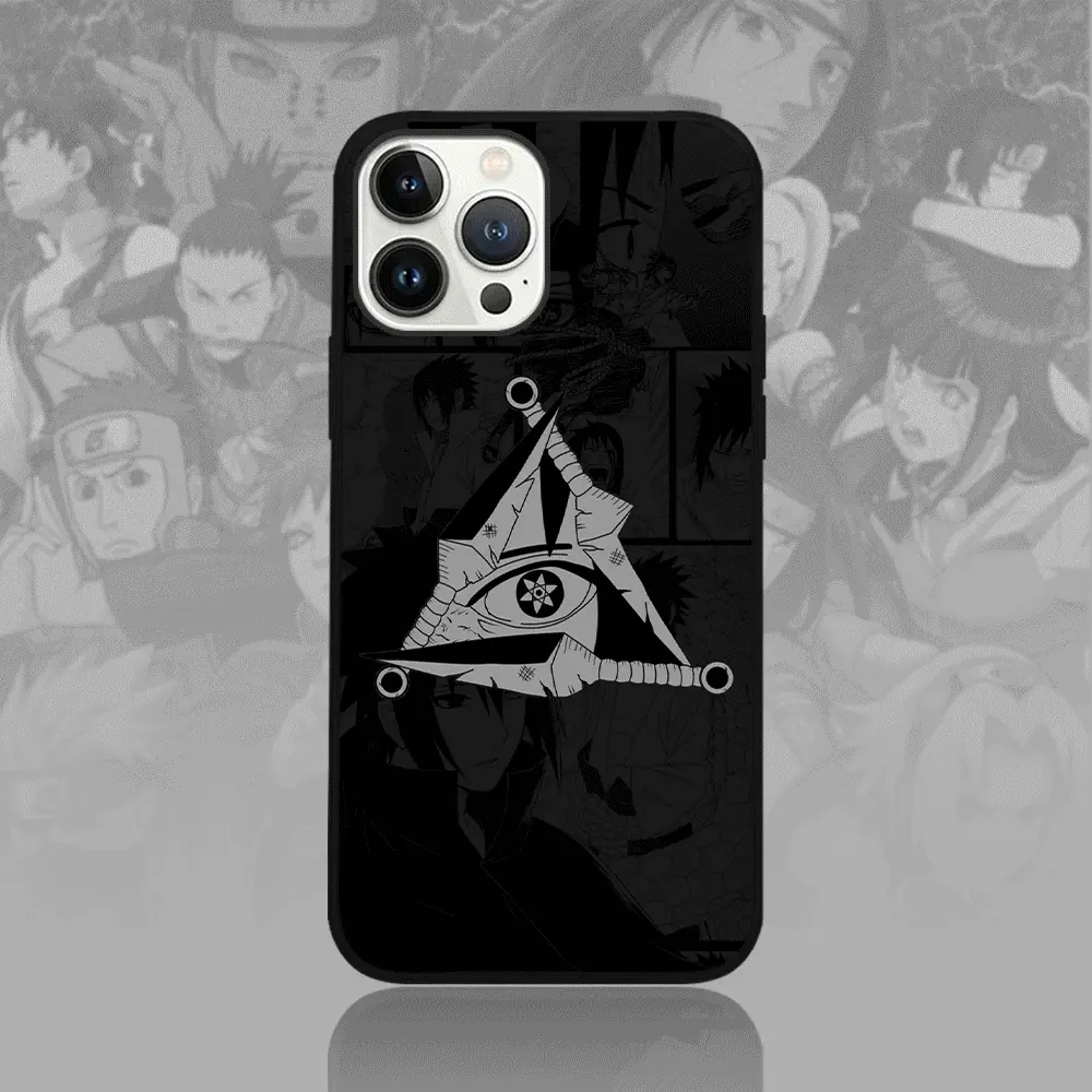 Ninja Uchiha Sasuke Sharingan Cool LED Phone Case