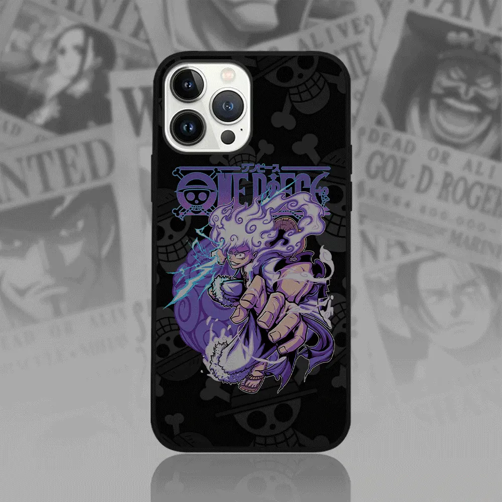 One piece Gear 5 Monkey D. Luffy Animated LED Phone Case