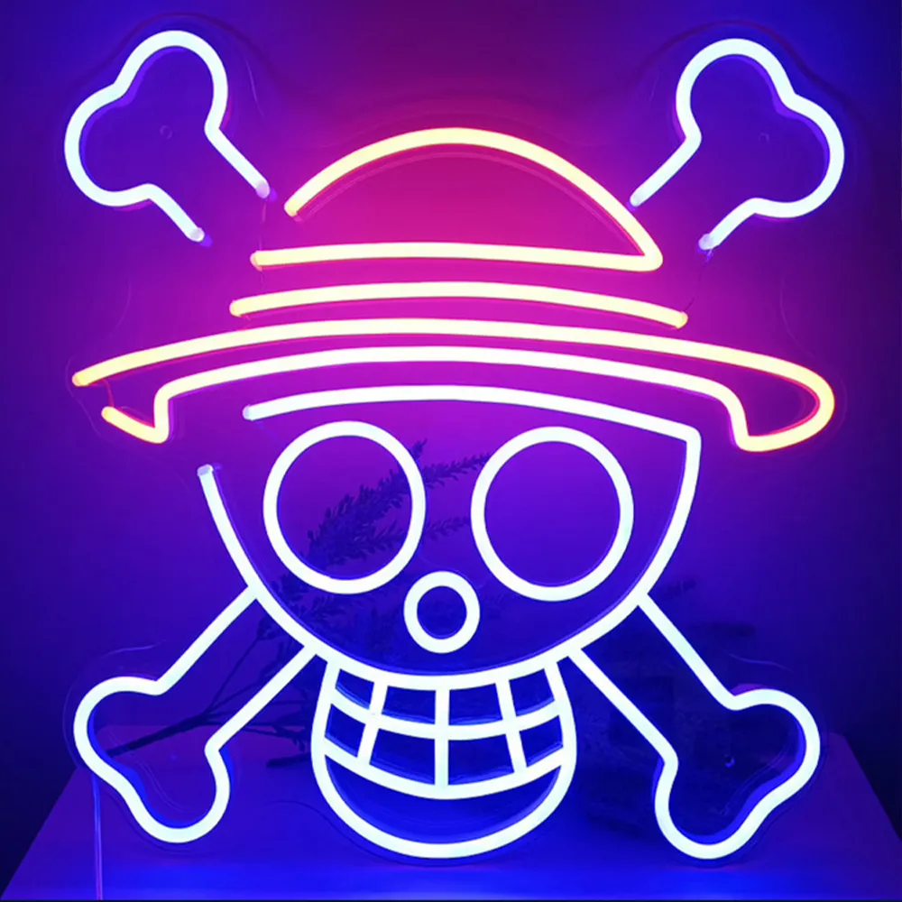 OP Logo Neon Sign