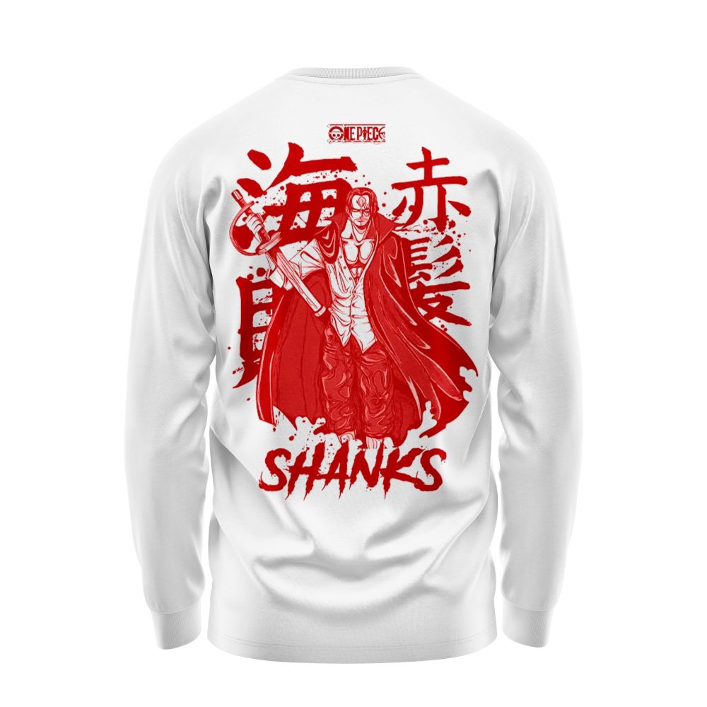OP Red.Shanks Cotton Anime Sweatshirt