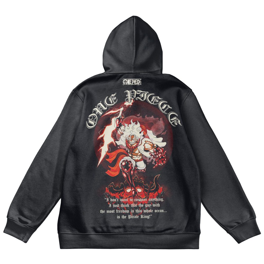 OP Luffy Gear5 Cotton Anime Hoodie