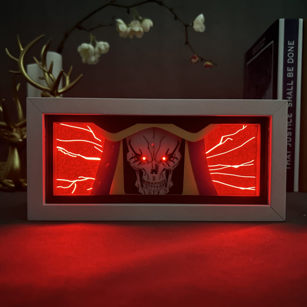 Ainz Ooal Gown Light Box