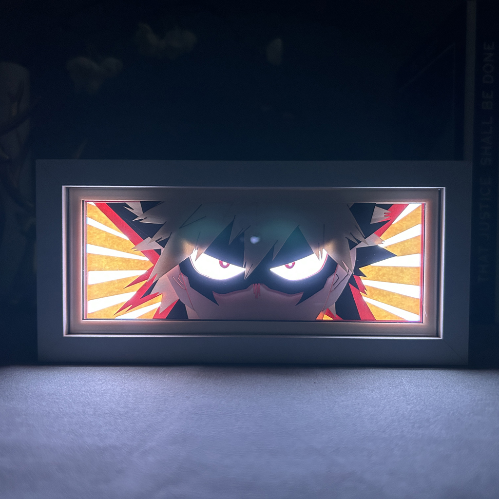 Katsuki Bakugo Light Box