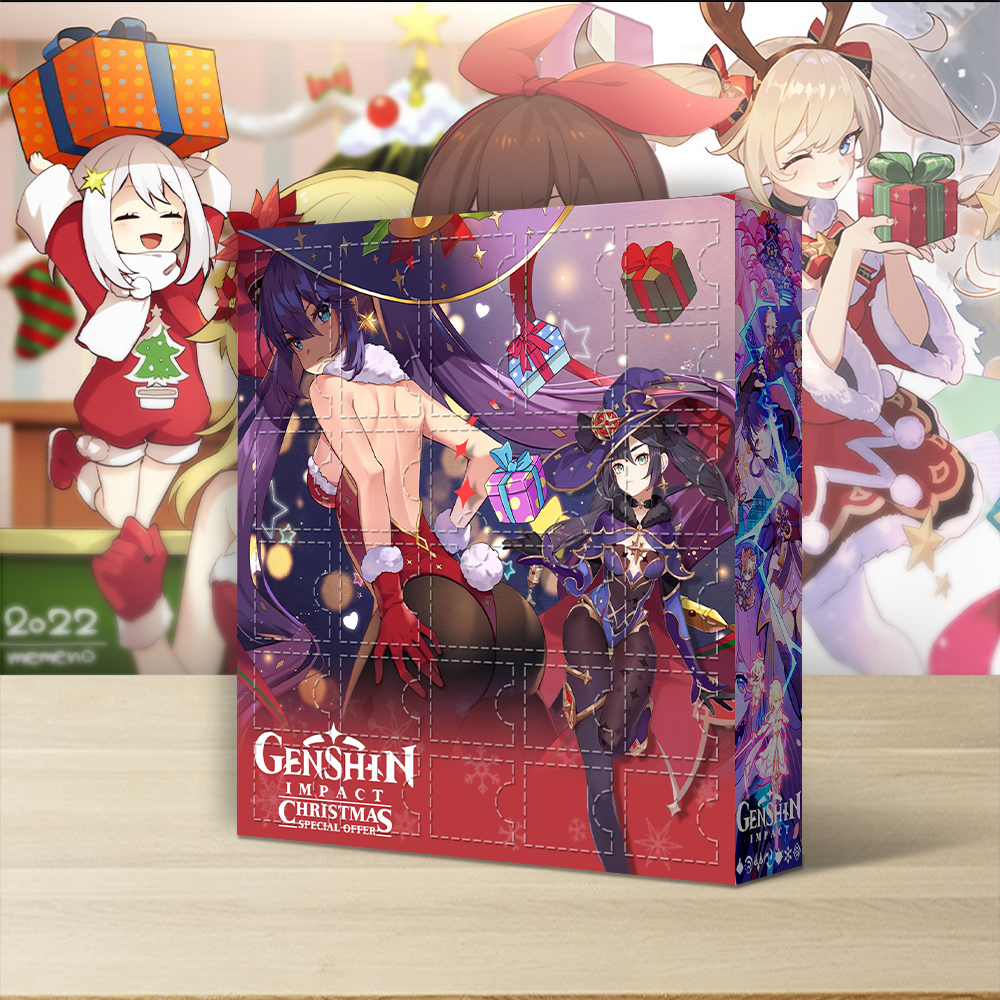Genshin Impact Advent Calendar - Mona Christmas Gift - Anime Advent Calendar - Image 3