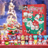 The 24 doors of Hello Kitty Advent Calendar correspond to 24 miniature figurines.