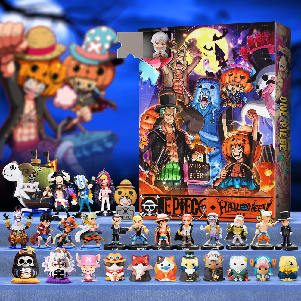 One piece Advent Calendar Halloween 24 Surprises Gift Box