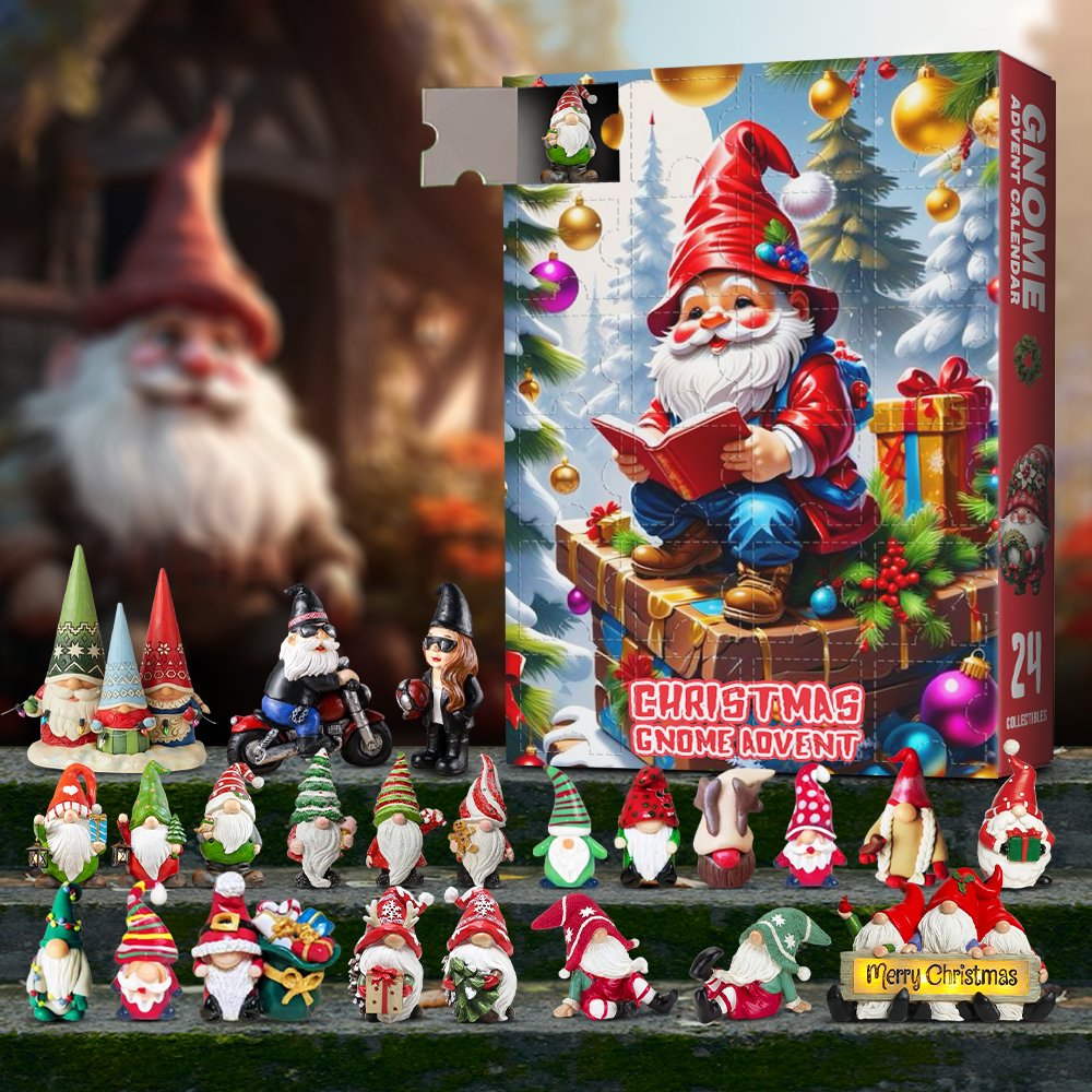 Christmas Garden Gnome Advent Calendar