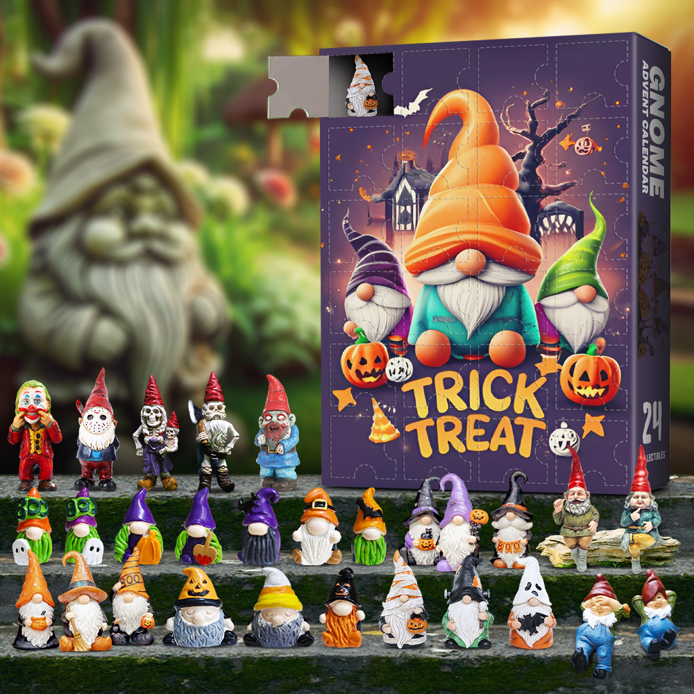 Halloween Garden Gnome Advent Calendar