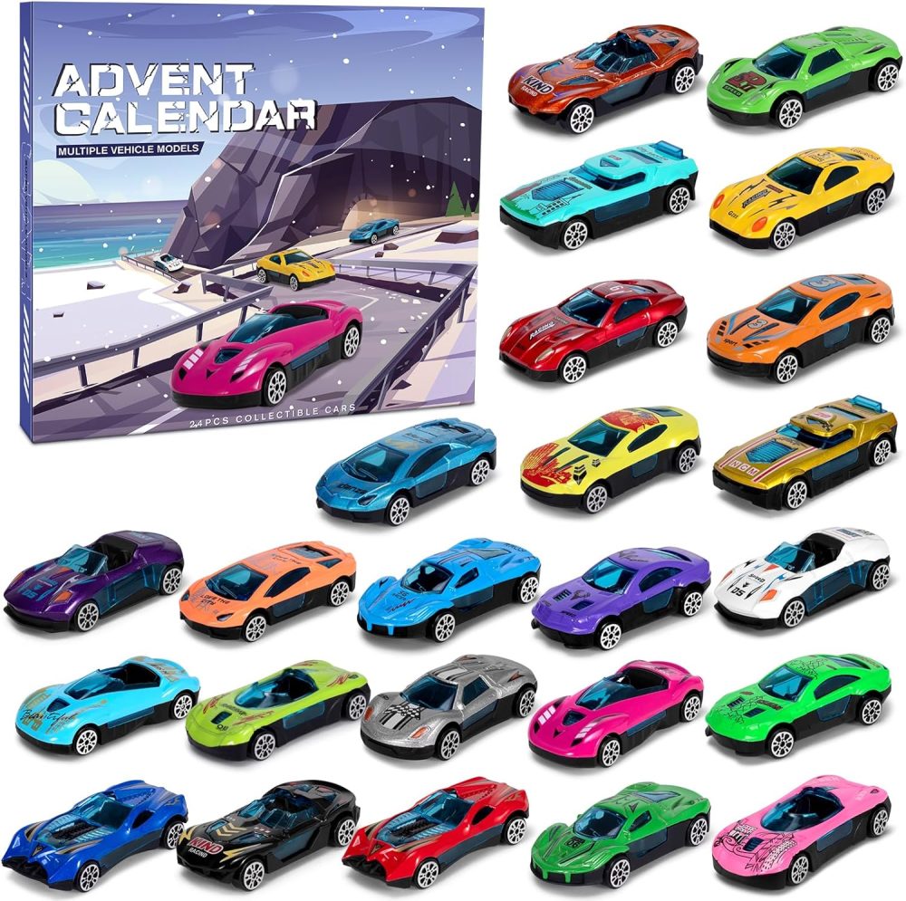 2025 Kids' Car-Themed Advent Calendar